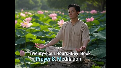 Twenty-Four Hours A Day Book– November 24 - Daily Reading - A.A. - Serenity Prayer & Meditation