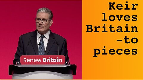 Keir Starmer's Conference Speech - the First 18 Minutes of Hell