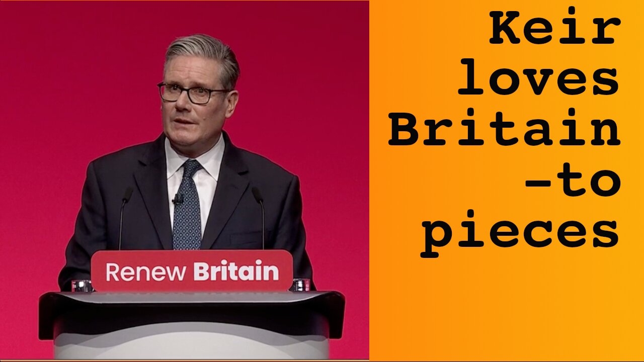Keir Starmer's Conference Speech - the First 18 Minutes of Hell