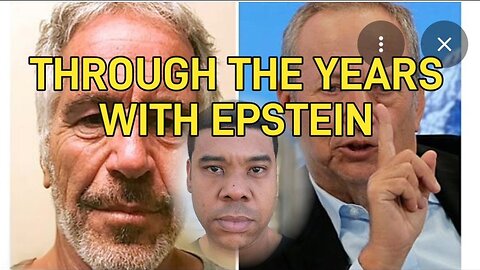 A LOOK at HOW We Got Here With EPSTEIN