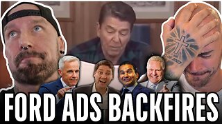 BACKFIRES: Doug Ford's $75M Ad Campaign Stops Trade Talks & Spark Trump's 10% Tariff Increase