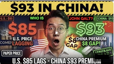 JOHN QALT W/ ASIAN GUY- $93 SILVER IN CHINA! The Arbitrage Is Dead (US Price Lagging by $8!)