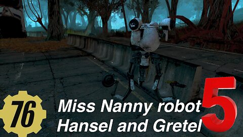 Fallout 76 random encounter, miss Nanny tells the story of Hansel and Gretel