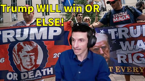 Trump supporter threatens violence if I dont vote for him!