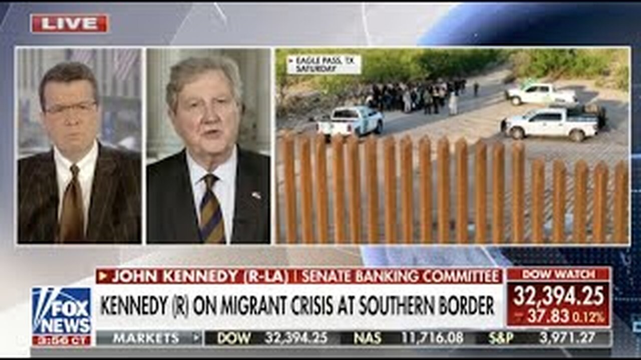 Kennedy Biden admin believes in open borders#7680