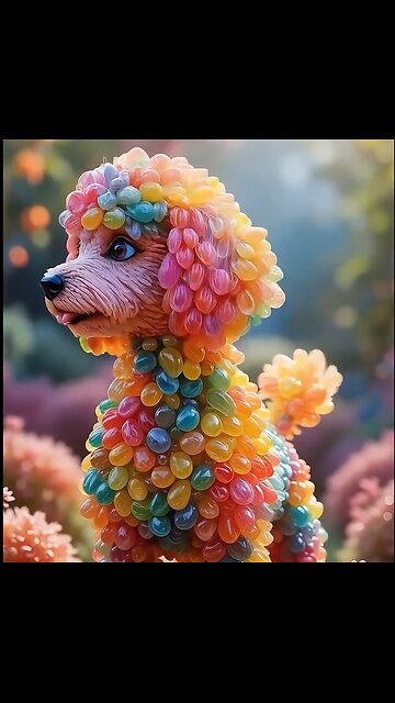 Fantasy Candy Dogs in 4K