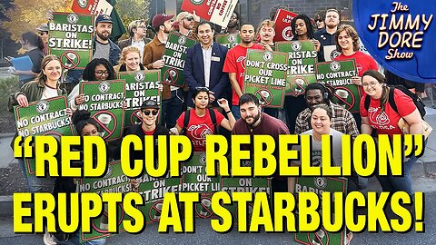 Starbucks Workers STRIKE - On Busiest Day Of The Year