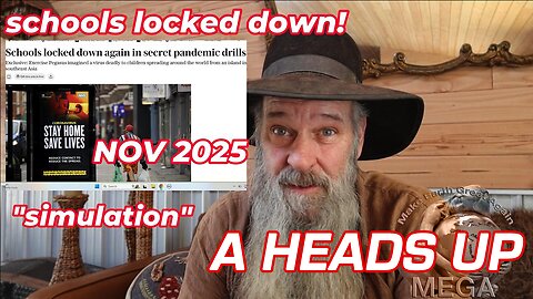 EXERCISE PEGASUS: "Something BIG might happen!" plus house update... | A HEADS UP