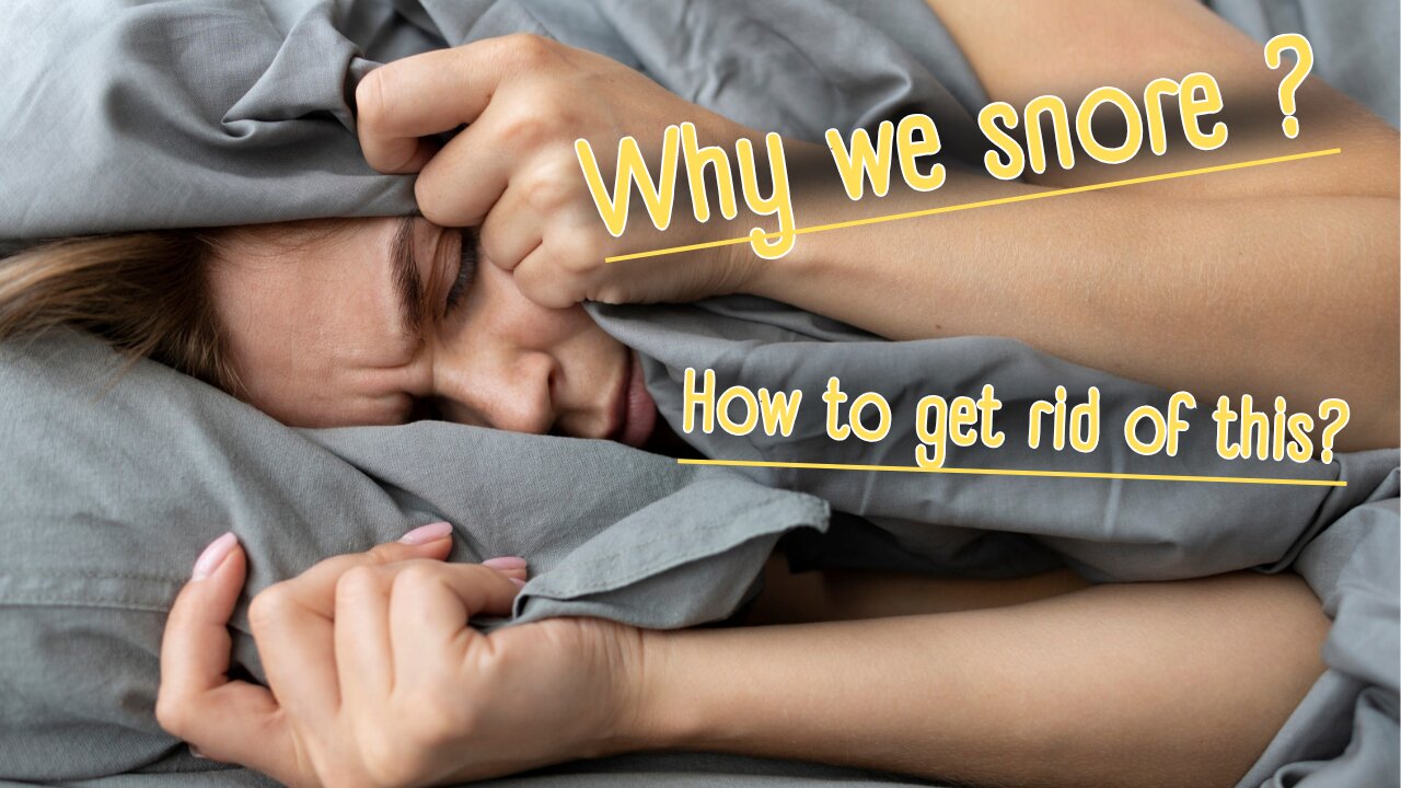 The secrets of snoring. Why does it happen and how can it be controlled?