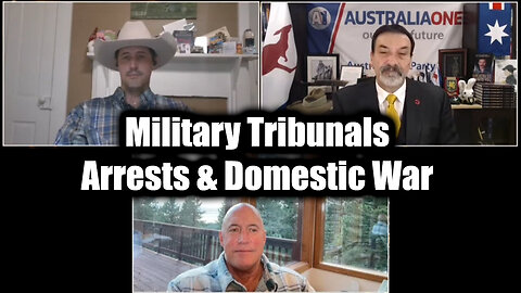 JACO 10.4.25 : Military Tribunal Arrest &Domestic War. MUST SEE! 