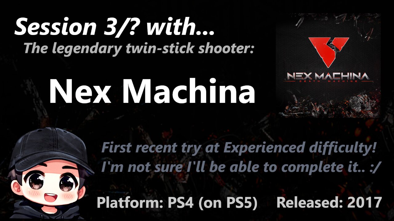 Nex Machina - Session 3 - My first recent try at Experienced difficulty!