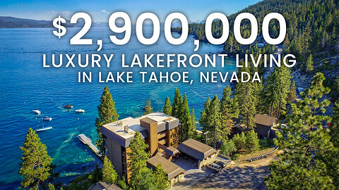 Experience a LUXURY LAKEFRONT LIVING in this Lake Tahoe Condo in Incline Village, Nevada