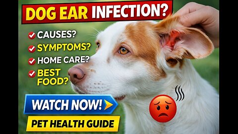 Ear Infection in Dogs: Symptoms, Causes, Home Treatment & Prevention