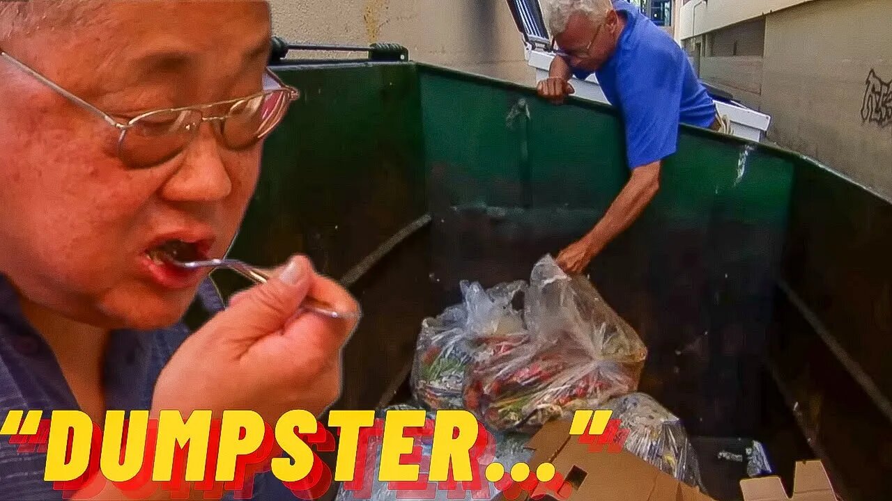 This Man Cooks a 5 Star Meal With Dumpster Food