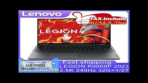 Lenovo LEGION R9000P 2023 R9 32G 1/2T 16" 2.5K 240Hz Review