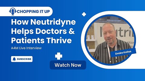 Drake Kellas on Neutridyne’s Vision for 2026 | A4M Interview