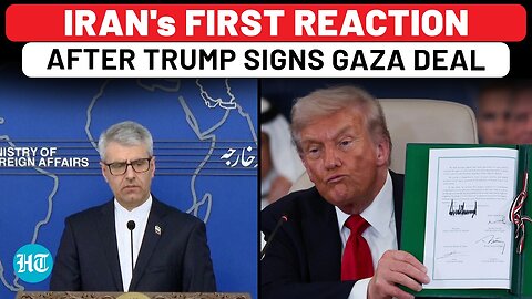 Iran's First Reaction Hours After Trump Signs Gaza Deal: Big Shock For Arabs, Israel| Hamas| Nuclear