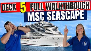 MSC Seascape Public Deck 5 | Tall Man's Cruise Adventures