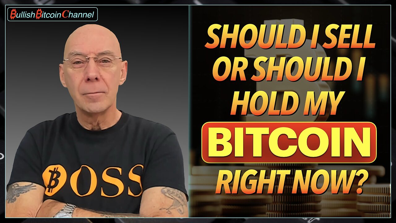 🇬🇧 BITCOIN | Should I sell or hold my Bitcoin right now with all the turbulence? (Ep 763) 🚀