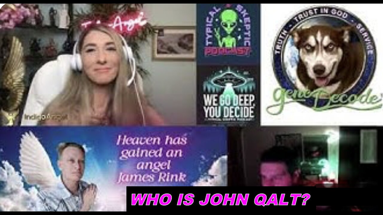 TYPICAL SKEPTIC W/ GENE DECODE & INDIGO ANGEL- RIP James Rink, Stargate 10, Geopolitics, Exopolitics