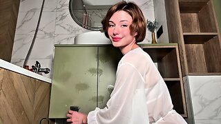 [4K USA] Transparent Miss Angel Lookbook Try-On Haul #49