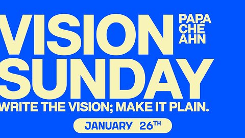 Harvest Rock | Che Ahn | Vision Sunday