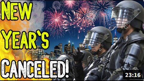 BREAKING: NEW YEAR'S CANCELED! - Major Cities Ban Celebration As Government Claims Terror Threats!