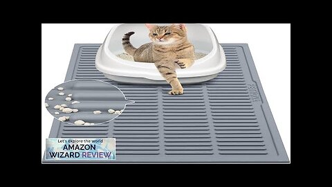 Rubber Cat Litter Mat: Waterproof Kitty Litter Trapping Mat Easy Clean Review