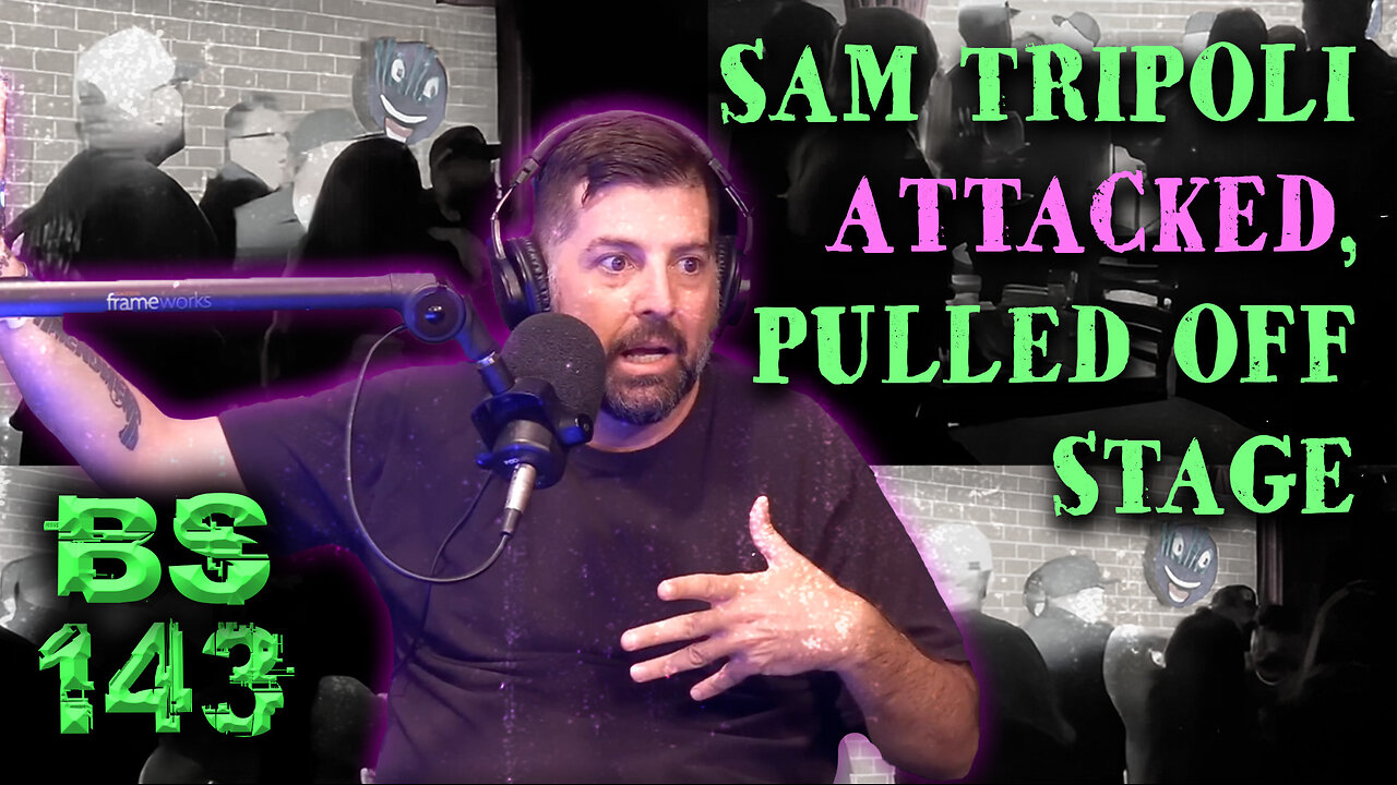 Broken Sim 143: Sam Tripoli Attacked, Pulled Off Stage (Footage Inside) + Biden's Pardons