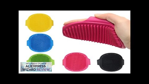 Soft Rubber Dog Cat Brush Pet Bath Silicone Comb Massage Comb Hair Review