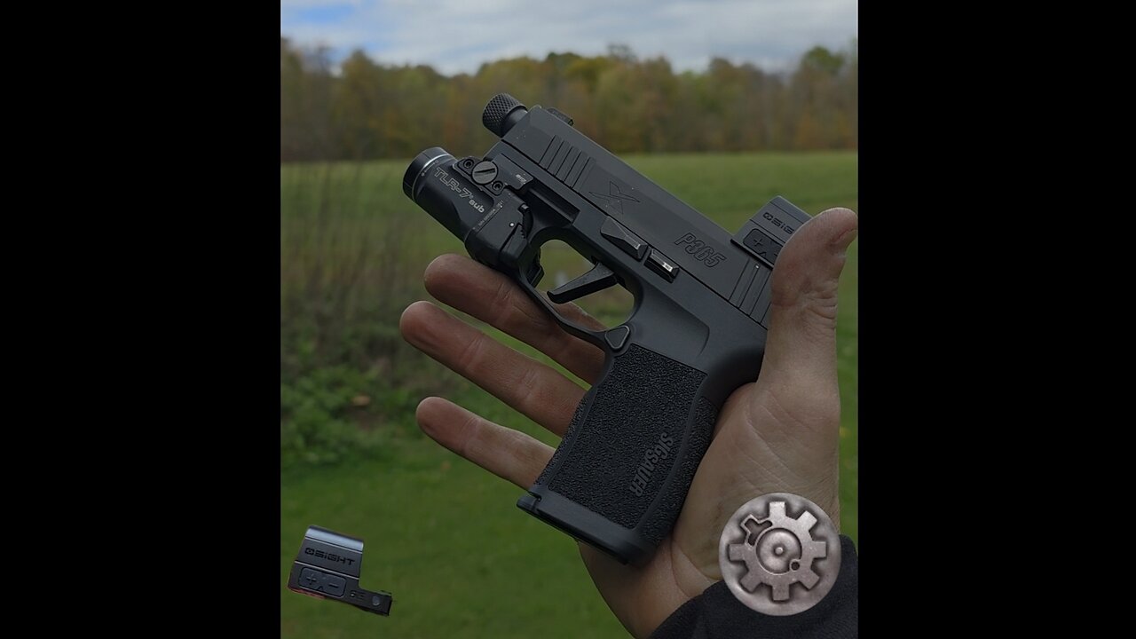 Sig P365 New Optic Day Romeo X and Osight SC