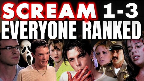 Scream 1–3 Characters Tier List: Who’s TOP G?
