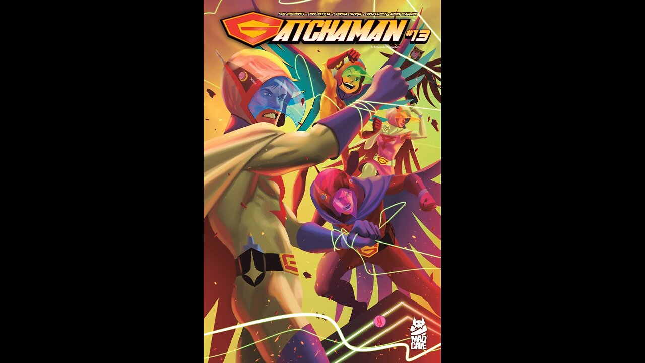 Gatchaman #13 Madcave Studios #QuickFlip Comic Review
