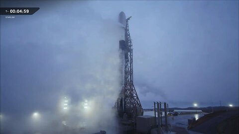 SPACEX LAUNCHES THE STARLINK GROUP (11-12) MISSION.