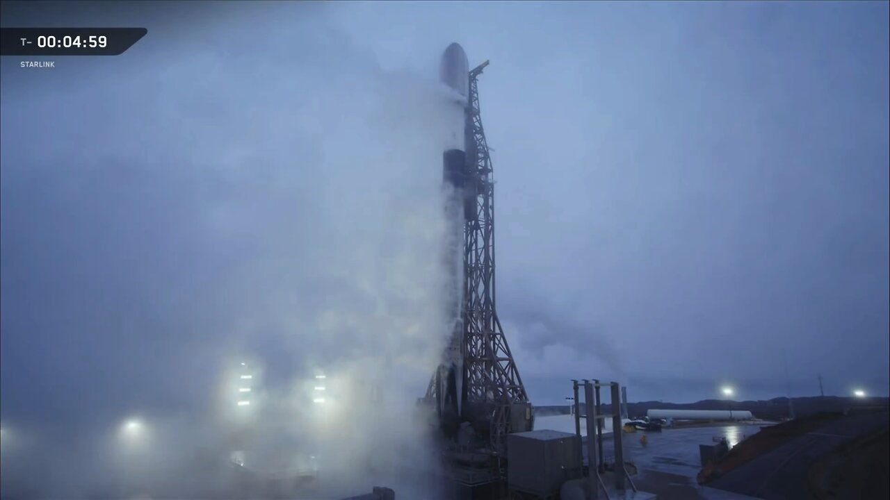 SPACEX LAUNCHES THE STARLINK GROUP (11-12) MISSION.