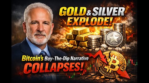 Peter Schiff: Gold & Silver EXPLODE While Bitcoin’s Buy-The-Dip Narrative COLLAPSES!