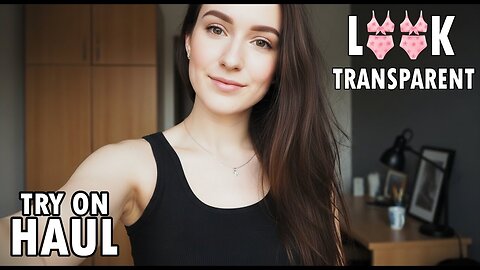 4K Transparent Cleaning Try-On Haul | Clean With Me | try on haul transparent cleaning tutorial