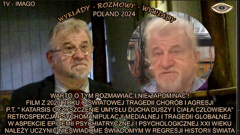 KATARSIS CZYSZCZENIE UMYSŁU DUCHA DUSZY I CIAŁA CZŁOWIEKA. FILM O SWIATOWEJ TRAGEDII CHORÓB I AGRESJI.