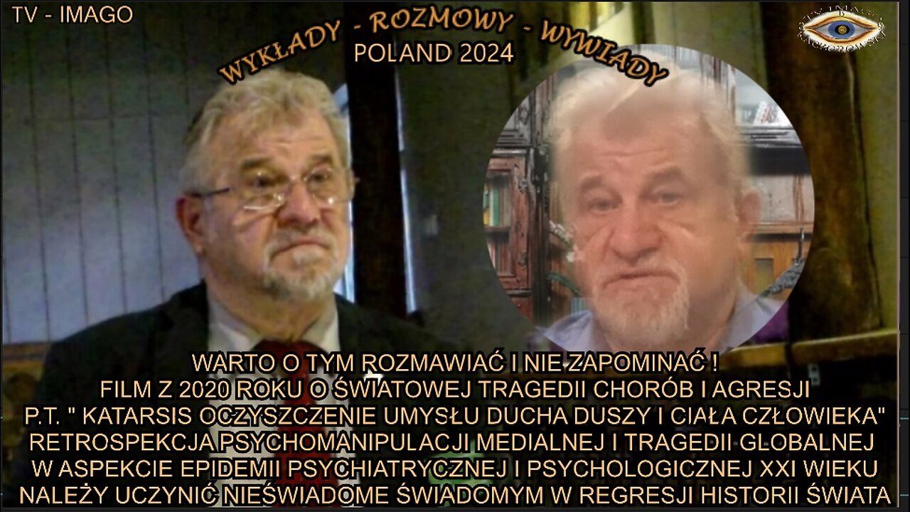 KATARSIS CZYSZCZENIE UMYSŁU DUCHA DUSZY I CIAŁA CZŁOWIEKA. FILM O SWIATOWEJ TRAGEDII CHORÓB I AGRESJI.