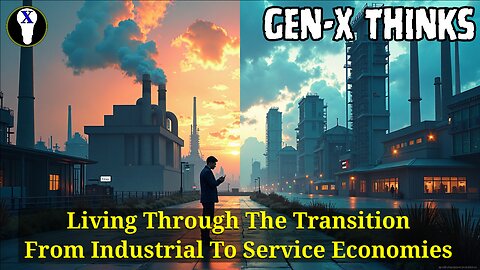 Gen-X Thinks: Living Through The Transition From Industrial To Service Economies.