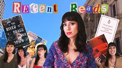 what I read in a week vlog | mood reading | YA, fantasy, horror, litfic, ARC