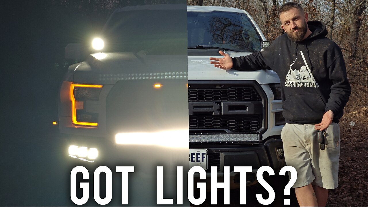 LED Light bar UPGRADE for the Raptor!