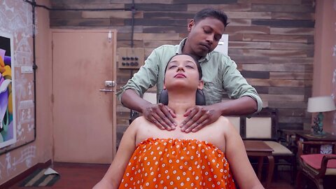 ASMR Hot Oil Shoulder Massage for Relaxation _ Indian Massage