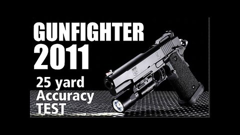 GunFighter Tactical 25 Yard Accuracy Test