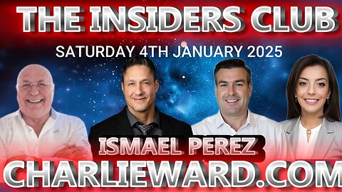 THE INSIDERS CLUB WITH ISMAEL PEREZ, PAUL BROOKER & DREW DEMI - 4TH January 2025 - MUST SEE