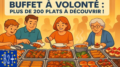 ALL-YOU-CAN-EAT BUFFET: 200+ DISHES (fr-en)