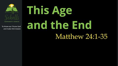 This Age and the End