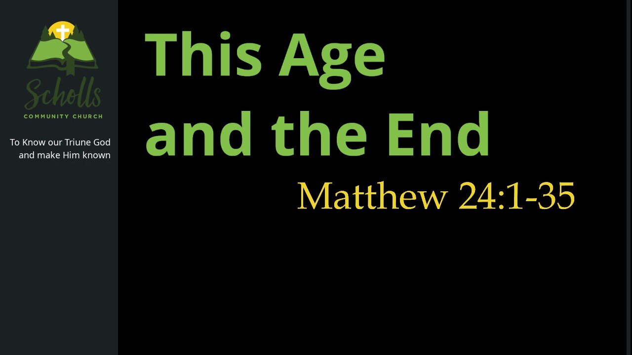 This Age and the End