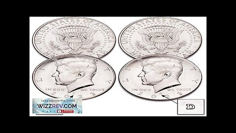 2023 P&D Kennedy Half Dollar 2-Coin Uncirculated Set Review