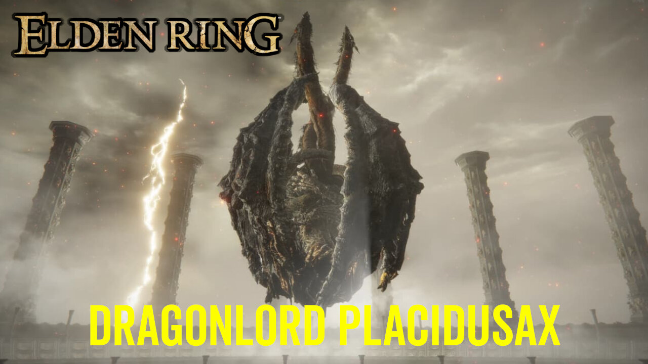 Dragonlord Placidusax - Elden Ring Boss Fight